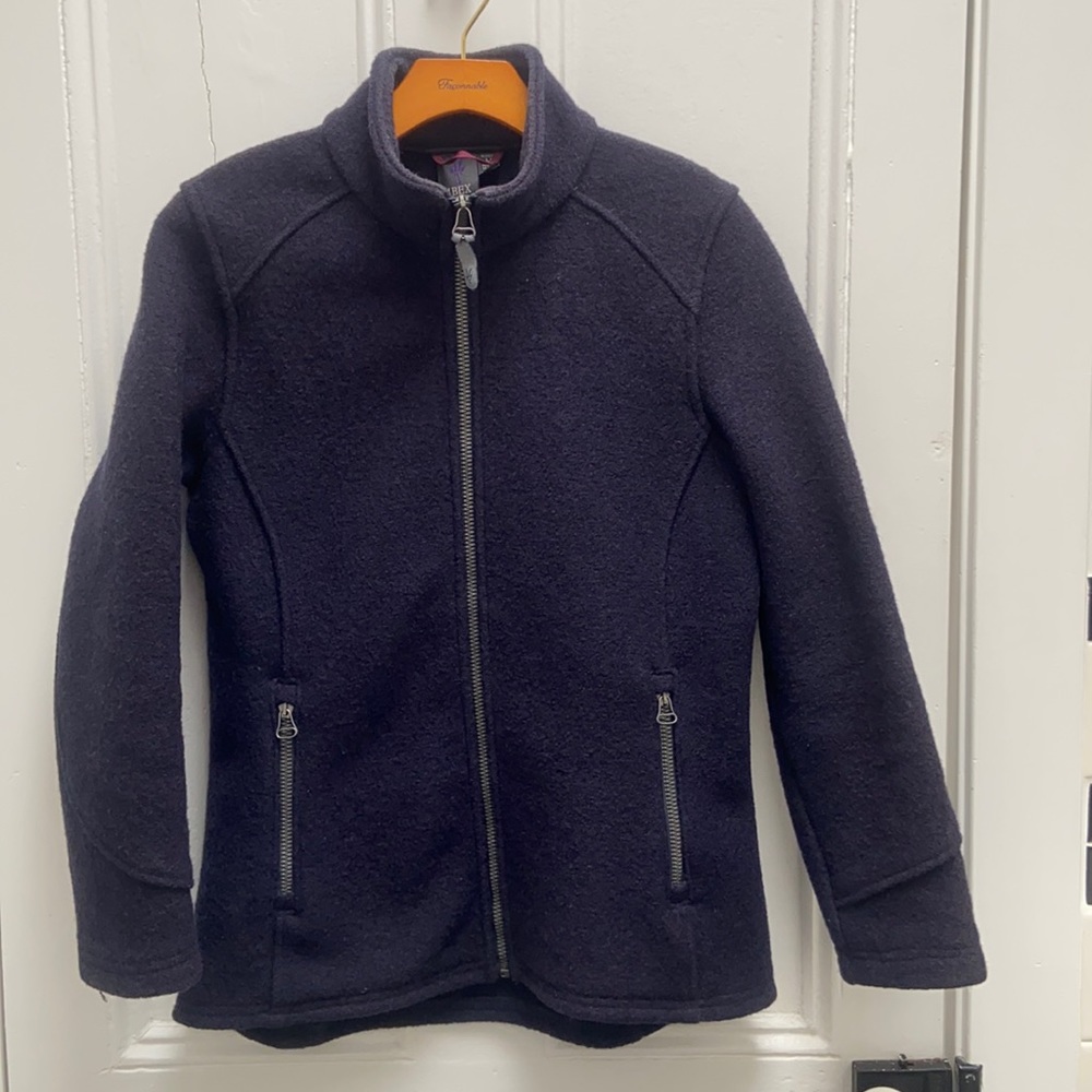 Ibex boiled wool jacket